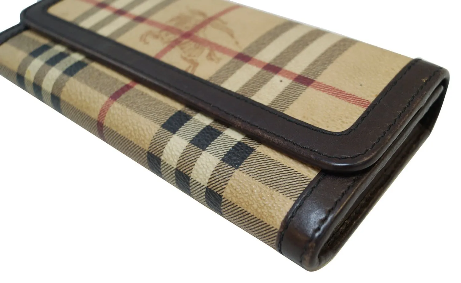 BURBERRY Haymarket check Wallet