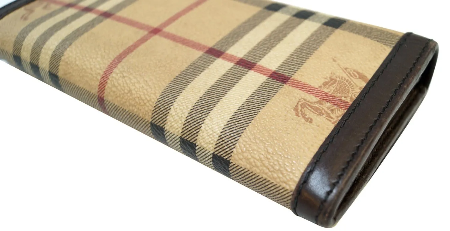 BURBERRY Haymarket check Wallet