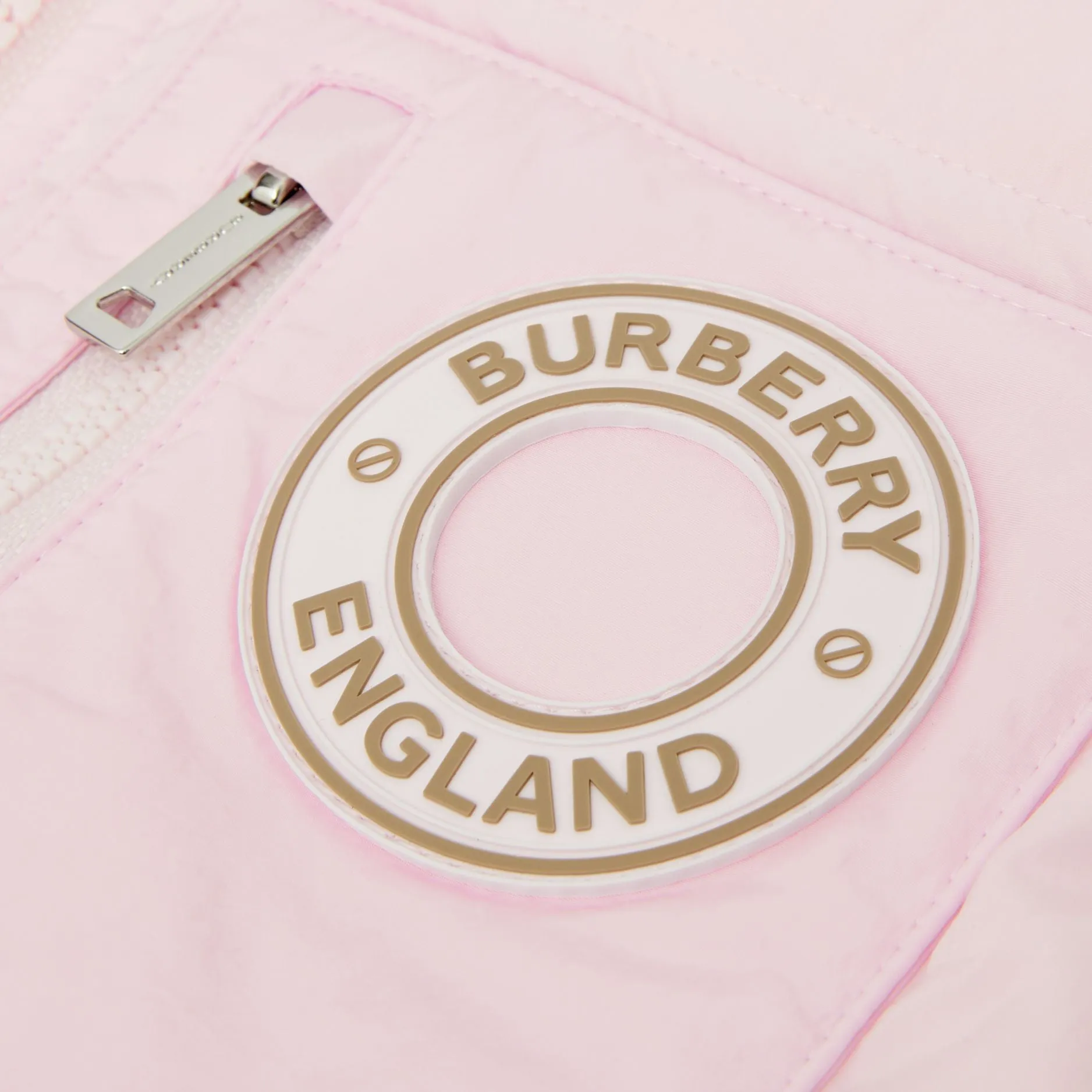 Burberry Reversible Girls Pink Puffer Gilet