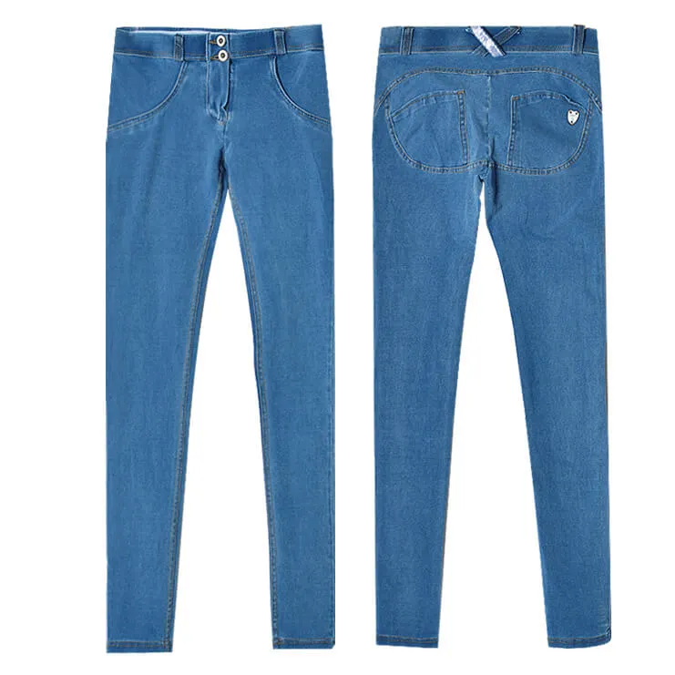 Butt-lift Pants Women's Jeans Slim Low Waisted Jeans Pencil Pants