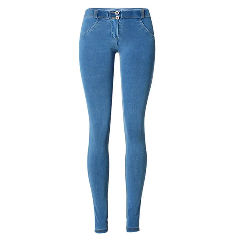 Butt-lift Pants Women's Jeans Slim Low Waisted Jeans Pencil Pants