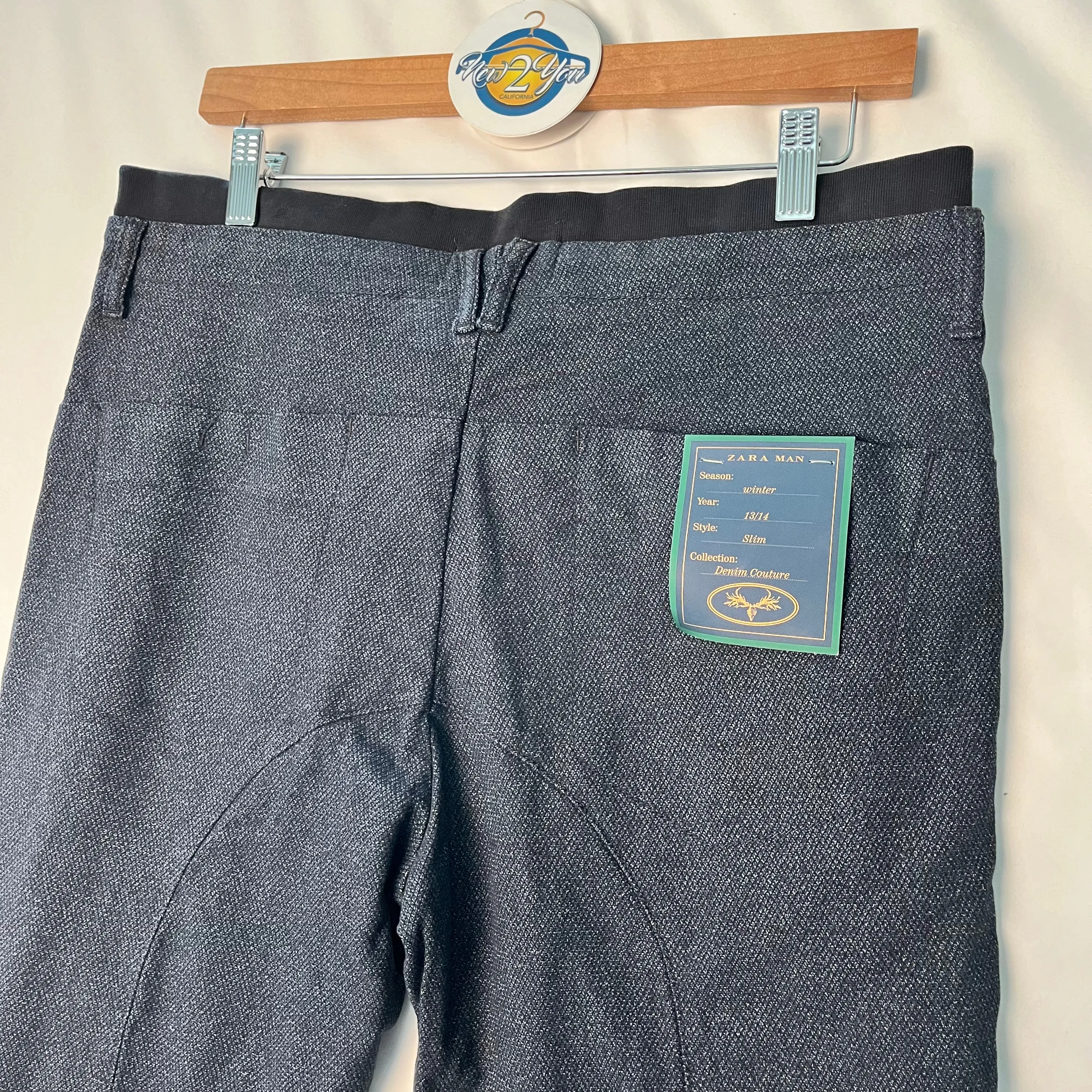 Button Fly "Denim Couture" (Zara)