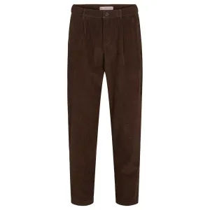BY GARMENT MAKERS Buster Corduroy Pants ebony brown