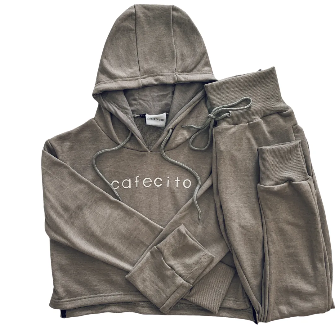 Cafecito French Terry Lounge Set
