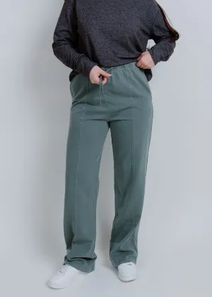 Camila Drawstring Pants - Green