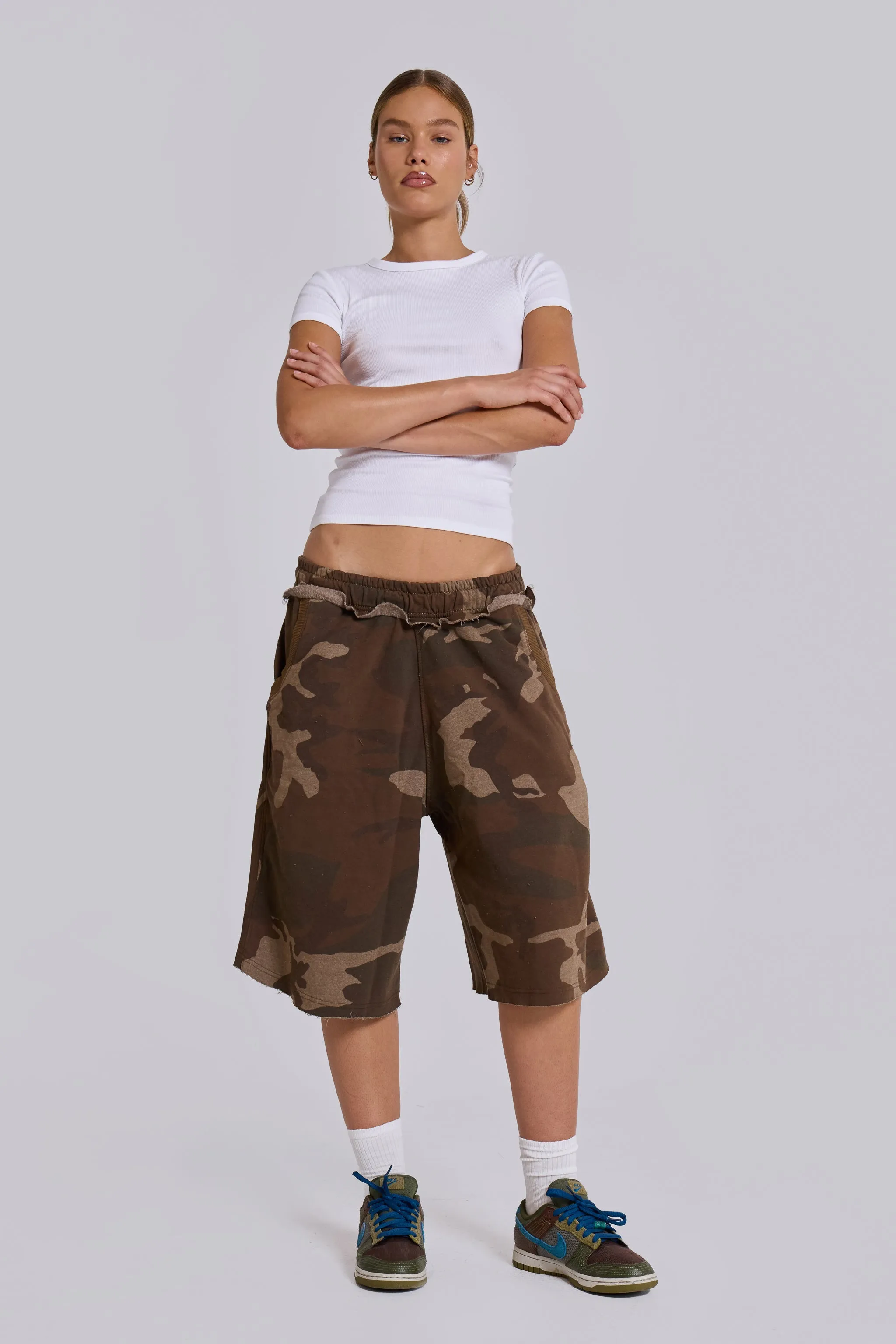 Camo Monster Jogger Shorts