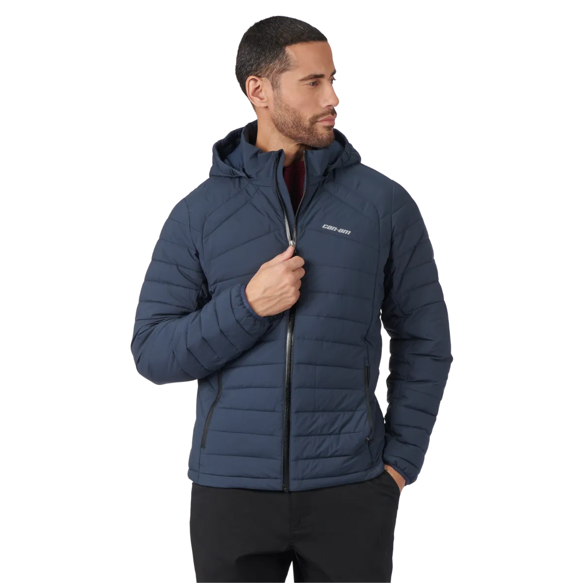 Can-Am Spyder Puffer Hooded Jacket