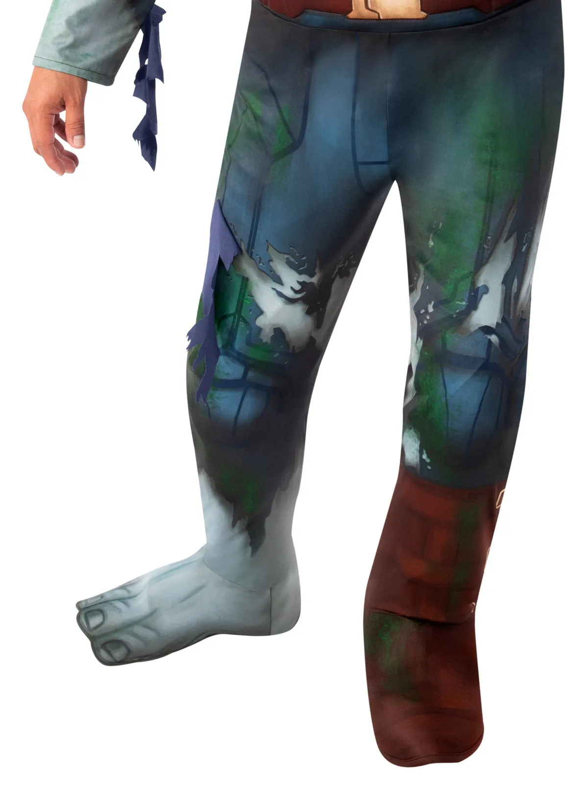 Captain America Zombie Deluxe Adult Costume