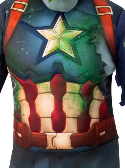 Captain America Zombie Deluxe Adult Costume