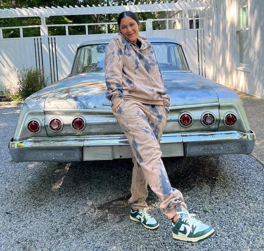 Caramel Grey Tie Dye Loungewear Set
