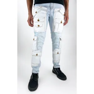 CARGO DENIM (BLUE WASH)