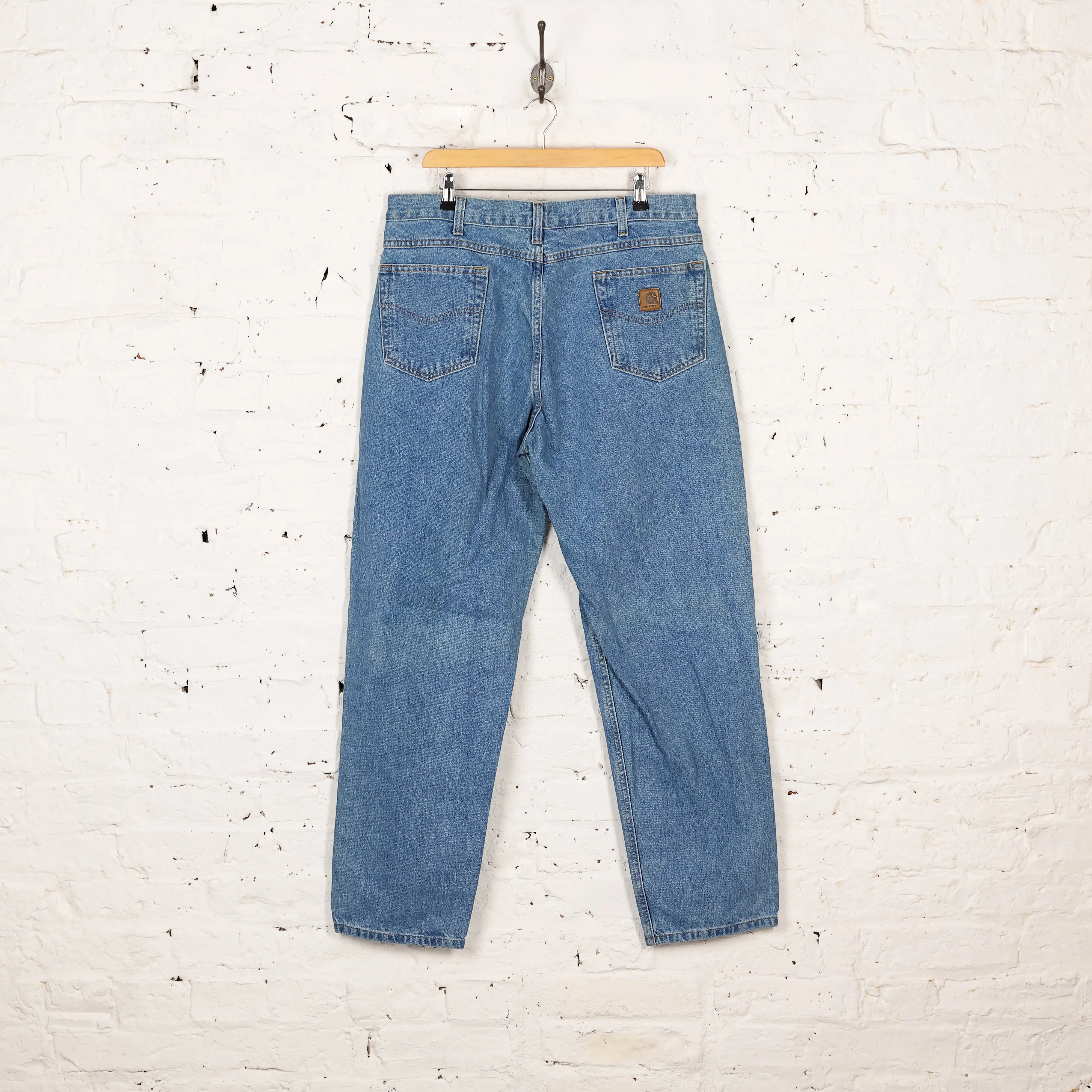 Carhartt Relaxed Fit Work Pant Jeans - Blue - XL