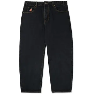 Cash Only - Baggy Denim Mens Pants Washed Black