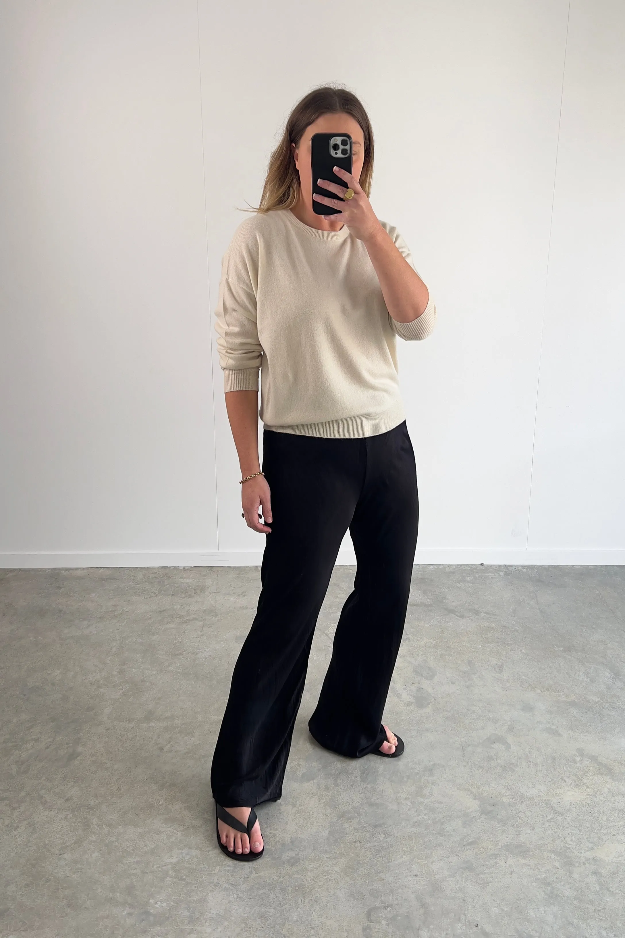 Cashmere Crewneck - Vanilla