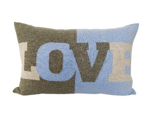 Cashmere Love Pillow - Denim
