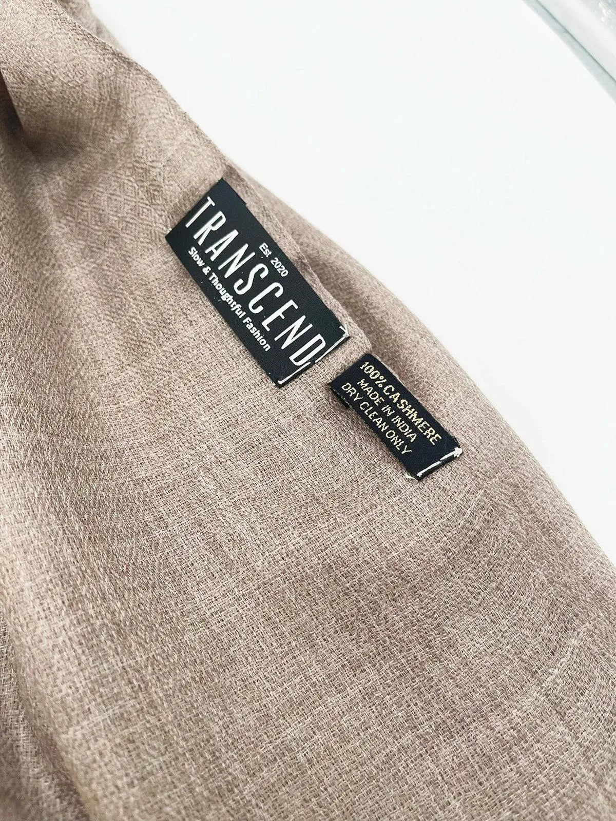Cashmere Scarf - Charcoal
