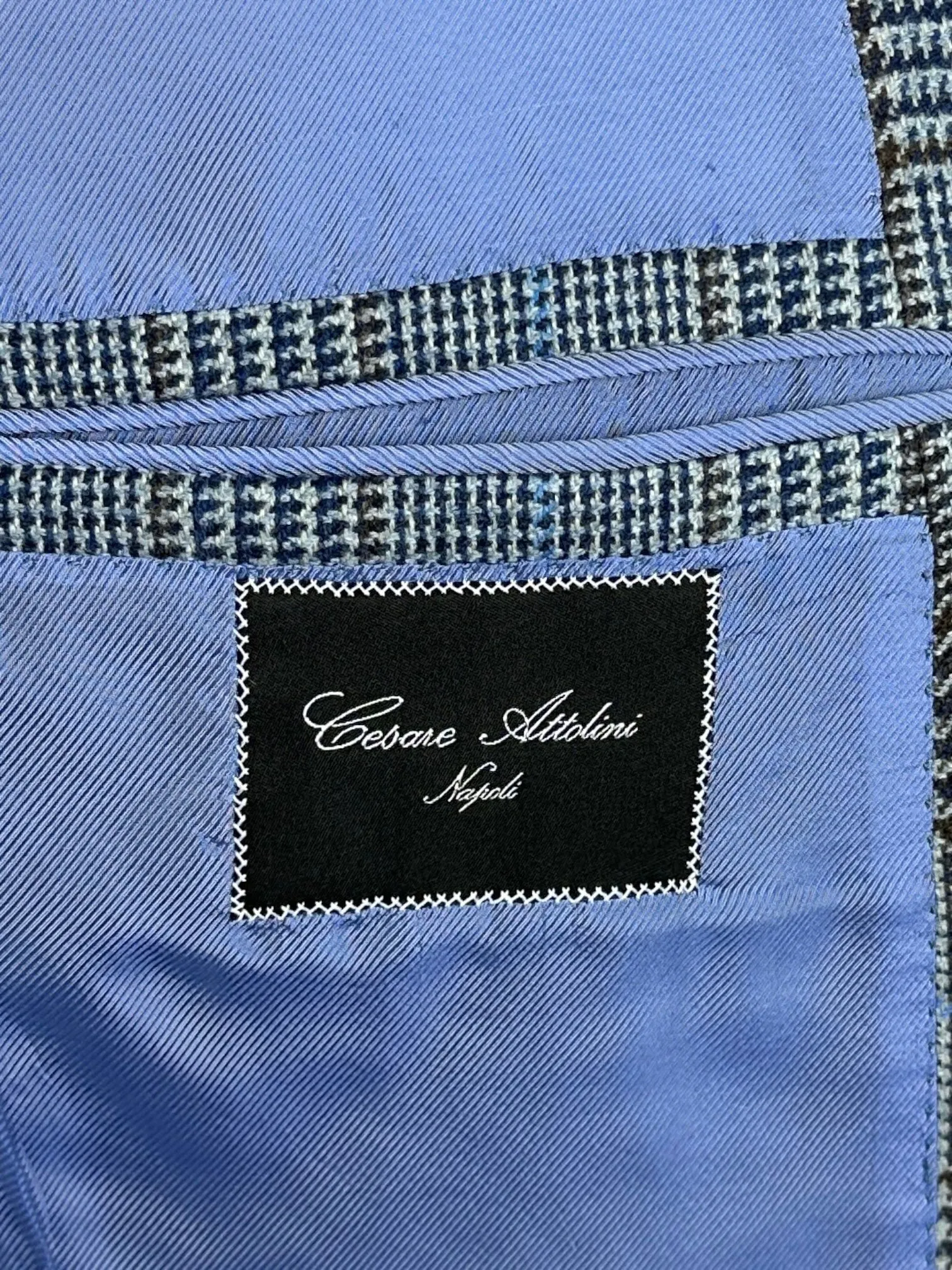 Cesare Attolini Light Blue Cashmere Jacket