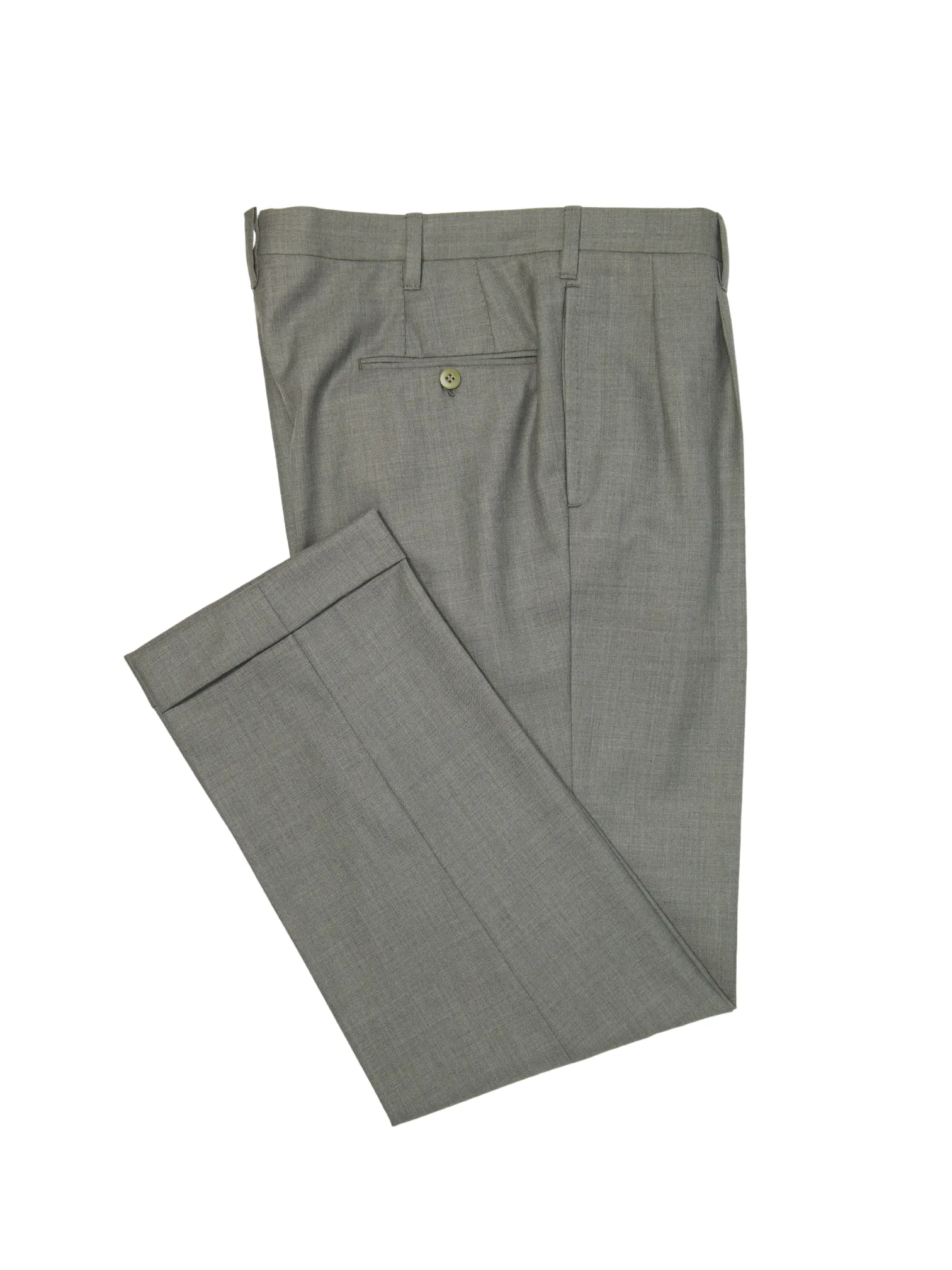 Cesare Attolini Light Grey Super 160's & Cashmere Twill Suit