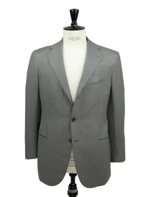 Cesare Attolini Light Grey Super 160's & Cashmere Twill Suit