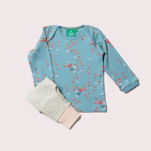 Cherry Blossom Organic T-Shirt & Jogger Playset