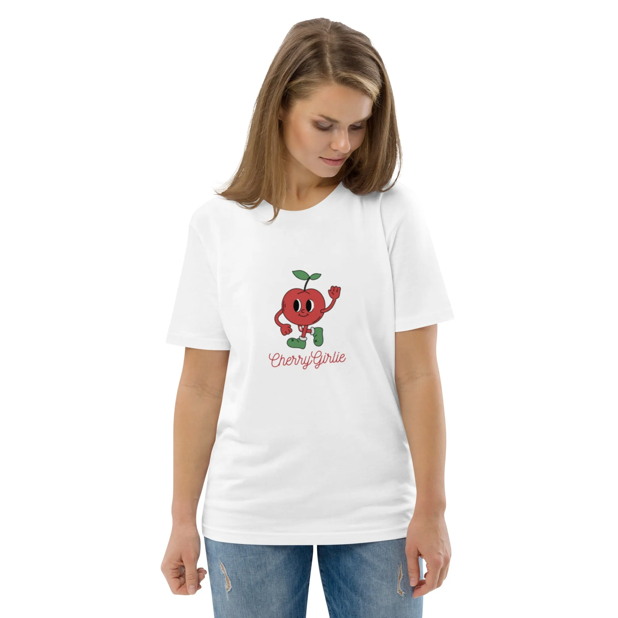 Cherry Girlie- Unisex organic cotton t-shirt