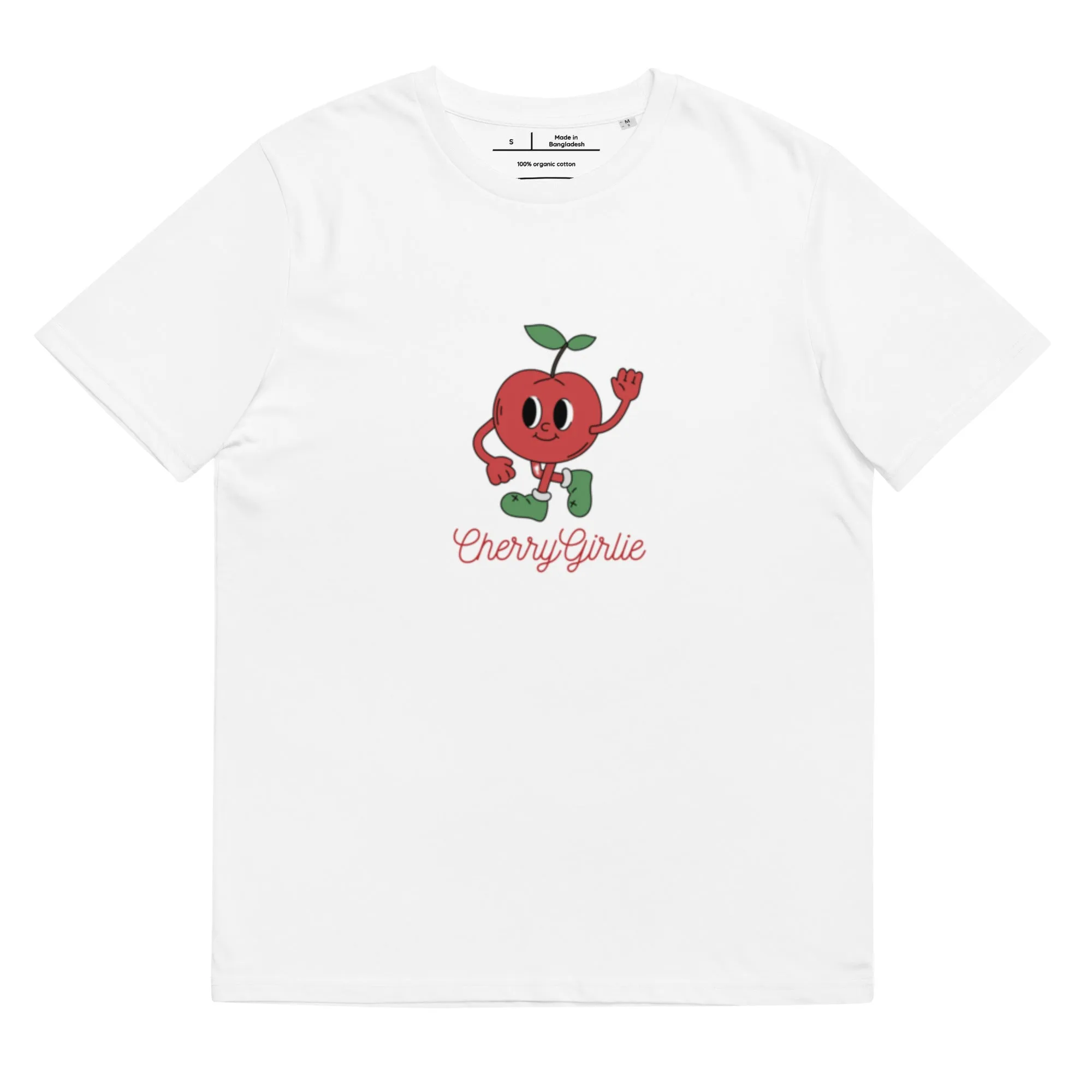 Cherry Girlie- Unisex organic cotton t-shirt