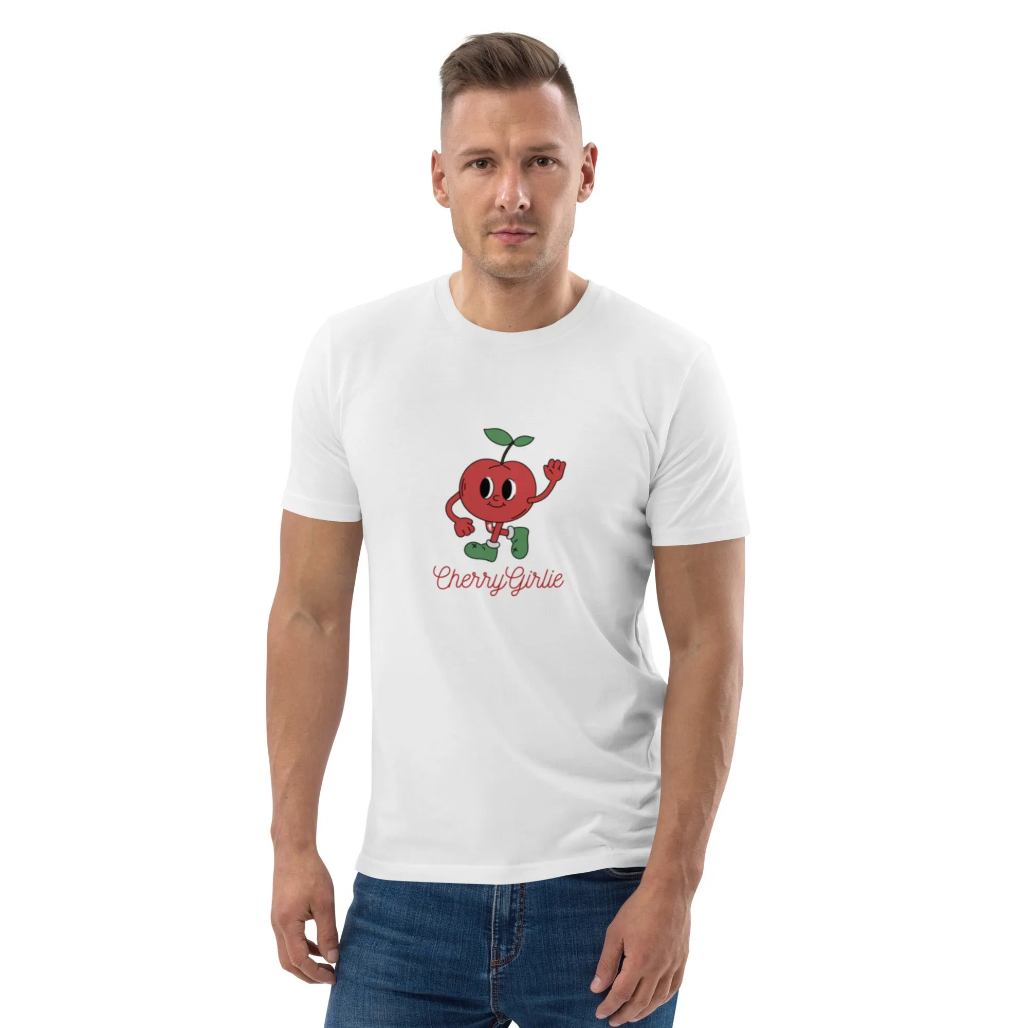 Cherry Girlie- Unisex organic cotton t-shirt