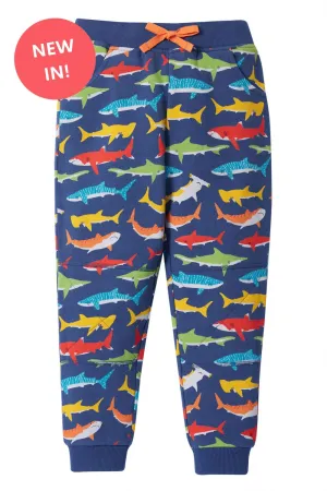 Children's Frugi Joggers Rainbow Shark Organic Cotton Jogging Bottoms -Kid's Clothing