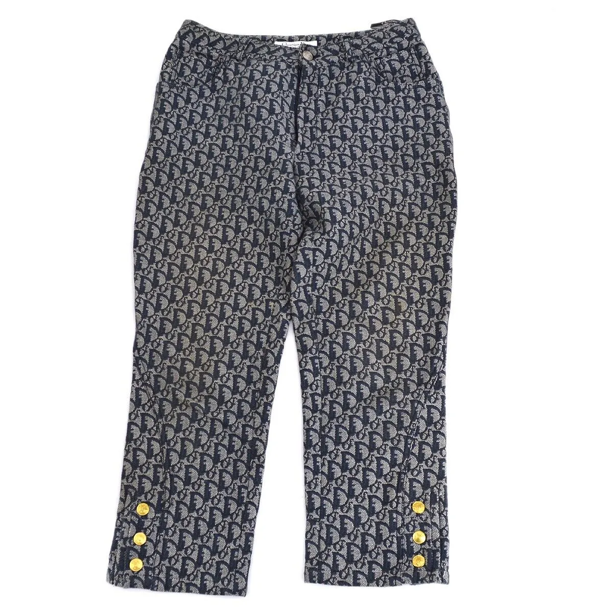 Christian Dior Trotter Denim Pants Navy 0E12044073 #38 132355