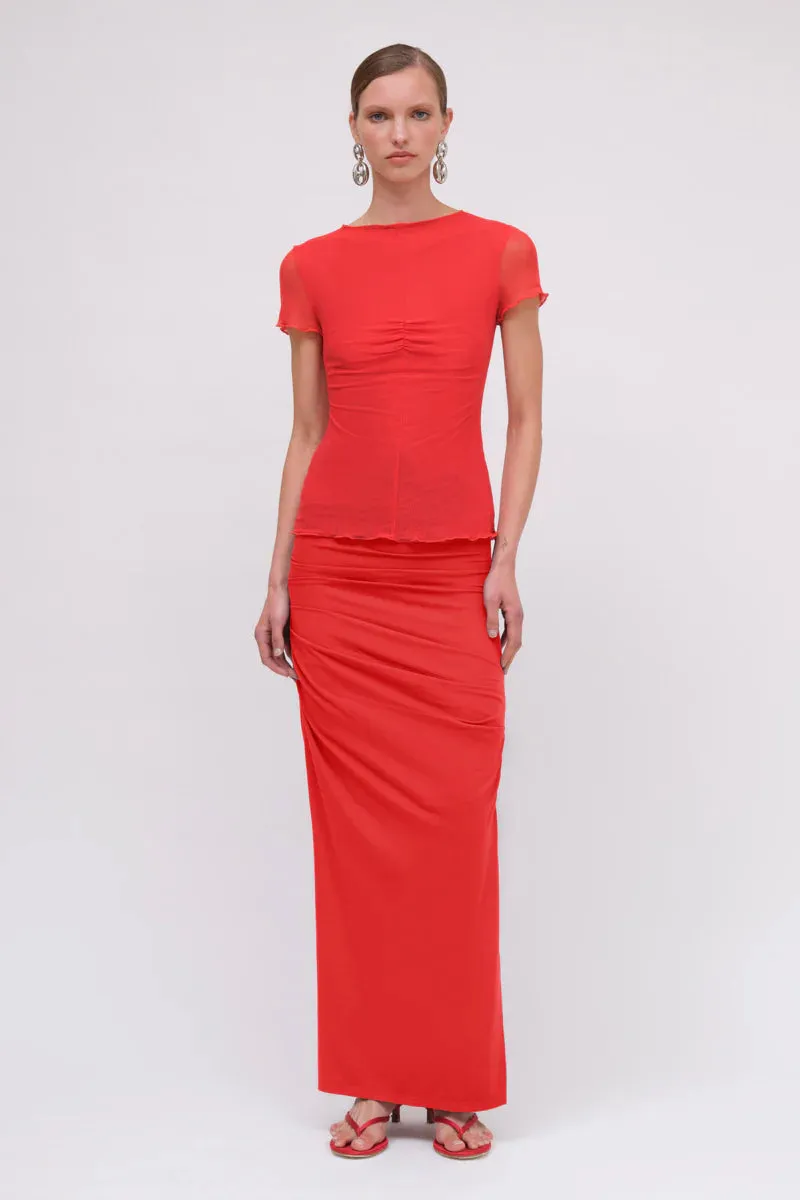 Christy Cap Sleeve Top