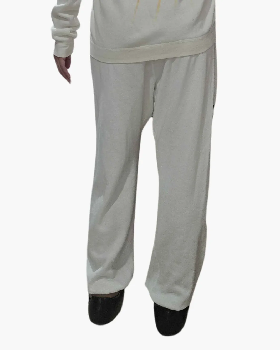 CIRCA'99 OG LETSGO OLDSCHOOL POLYBLEND/FLUFF SWEAT IN WHITE OUT