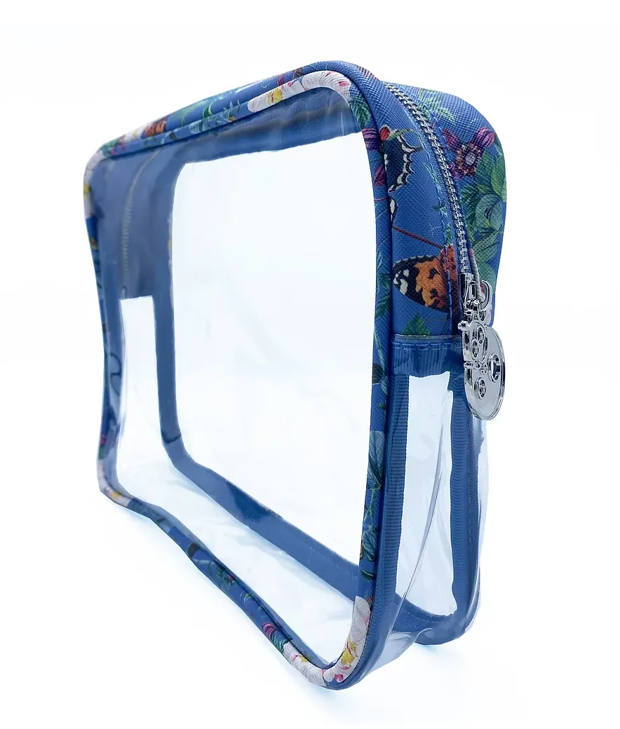 Clear Beauty Case Butterfly Collection