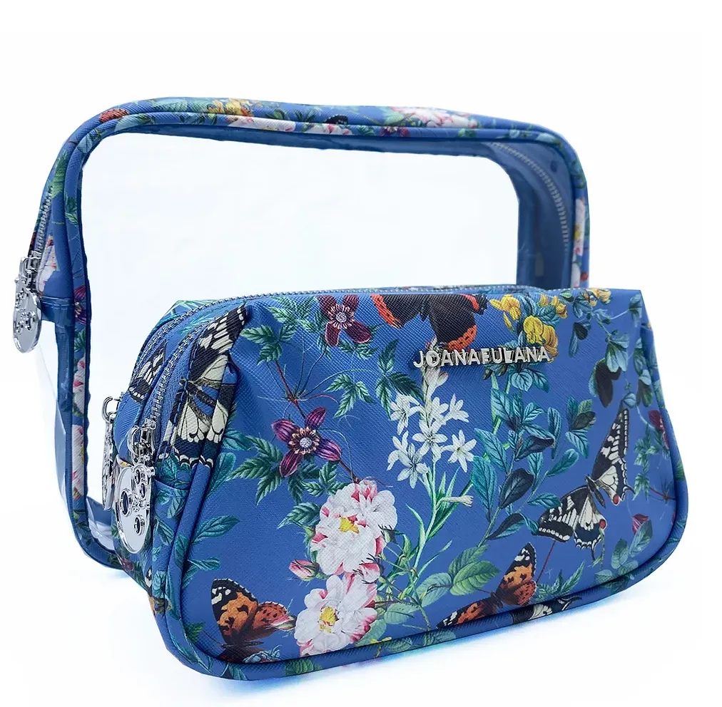 Clear Beauty Case Butterfly Collection