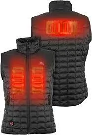 CLMWWMV04-M-Black FieldSheer Heated Vest - Back Country