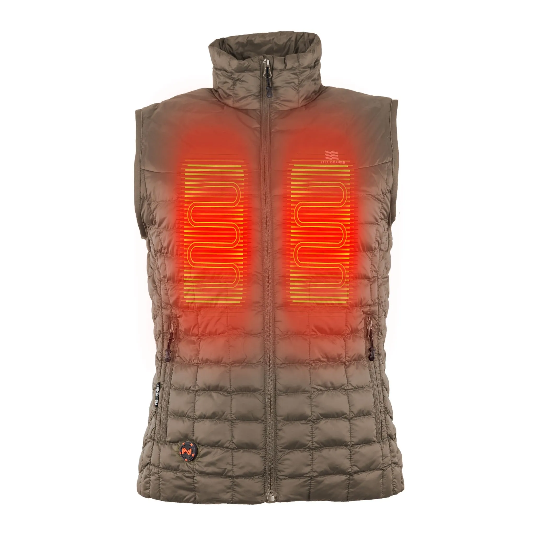 CLMWWV04-L-Morel FieldSheer Heated Vest - Back Country