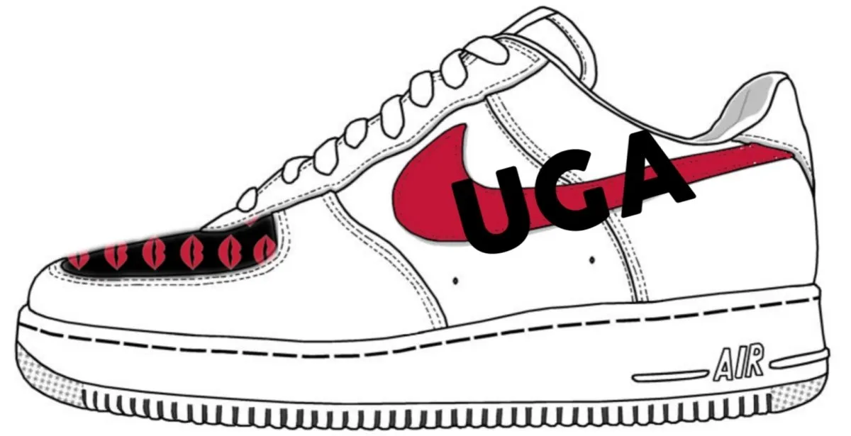 'College V1' Nike AF1 (Women's)