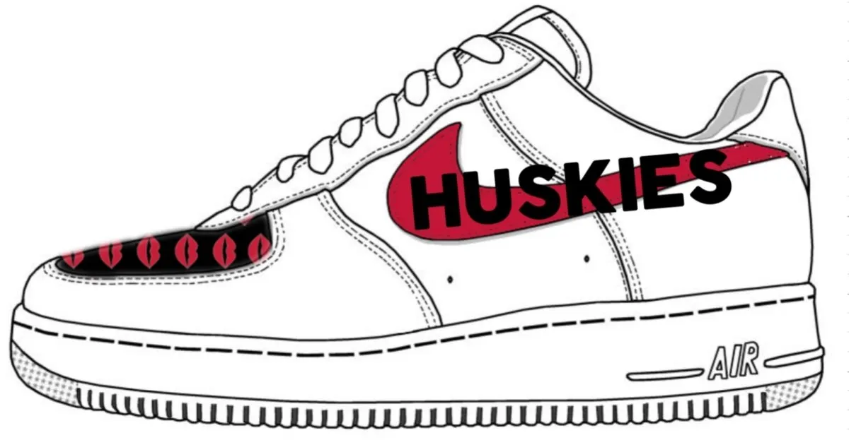 'College V1' Nike AF1 (Women's)
