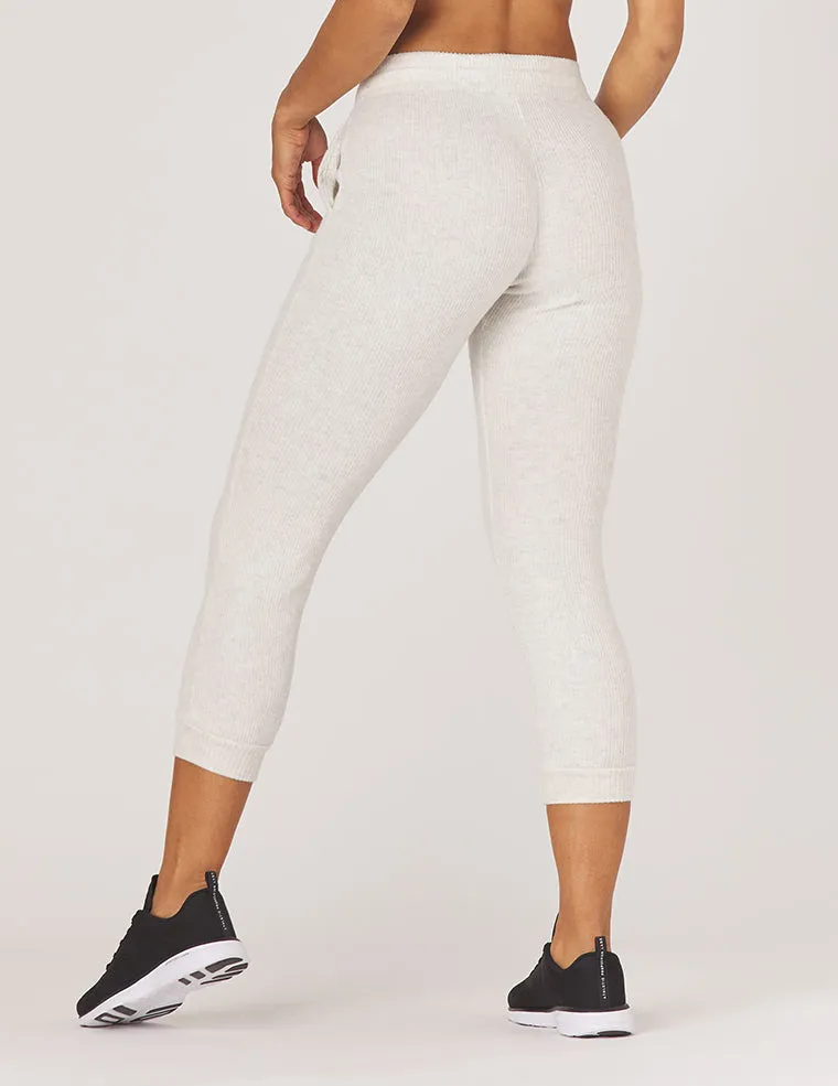 Comfort 7/8 Jogger: Oatmeal