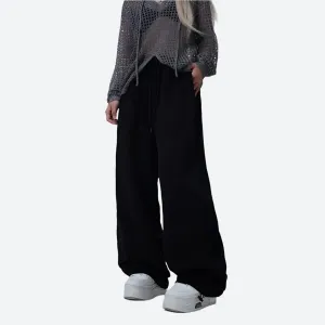 Comfy Relaxed-Fit Elastic Waist Sweatpants