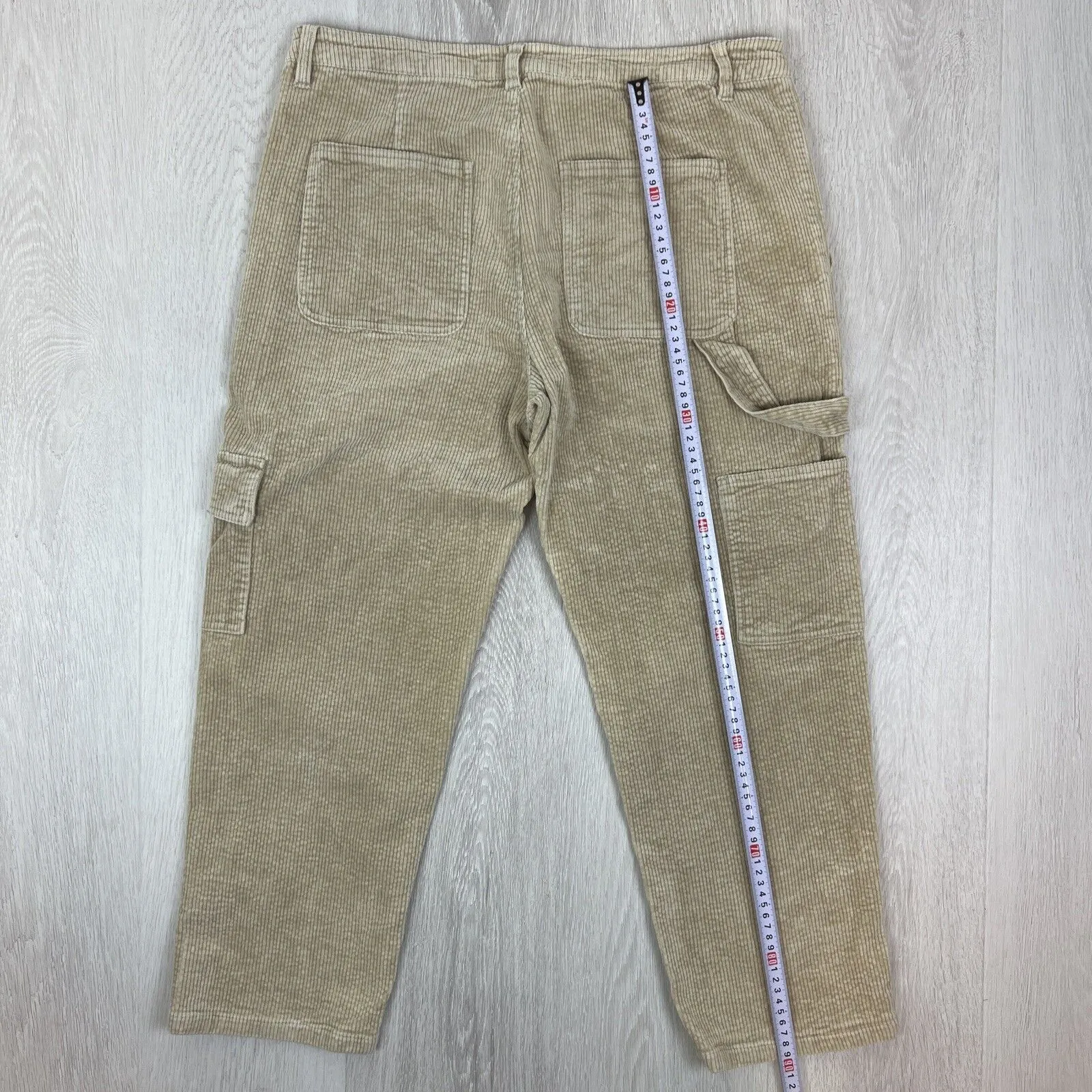 Common Need Mens Trevor Corduroy Carpenter Pants Size 34