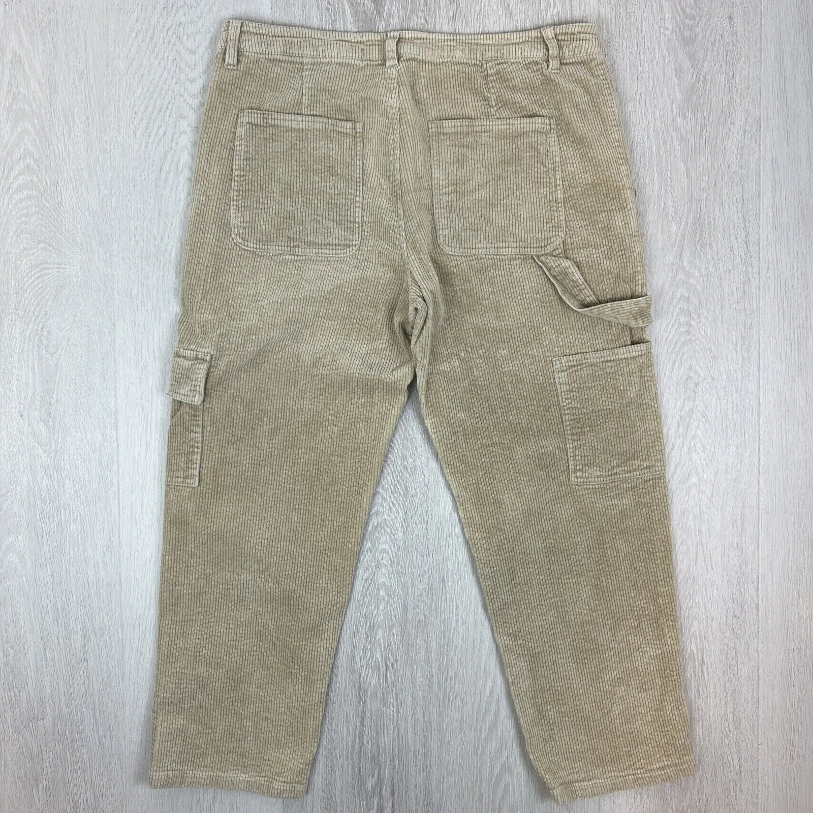 Common Need Mens Trevor Corduroy Carpenter Pants Size 34
