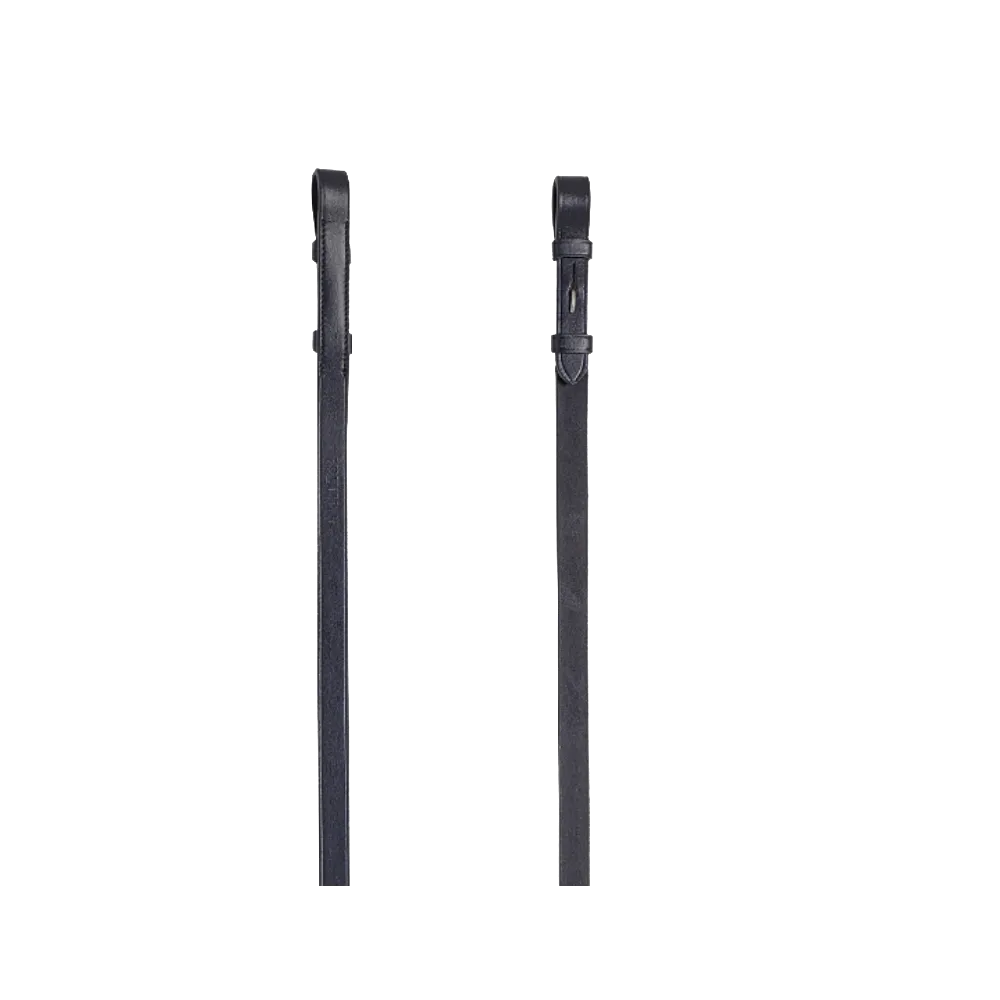 Continental Leather Reins with Rubber Internal Part by Equiline