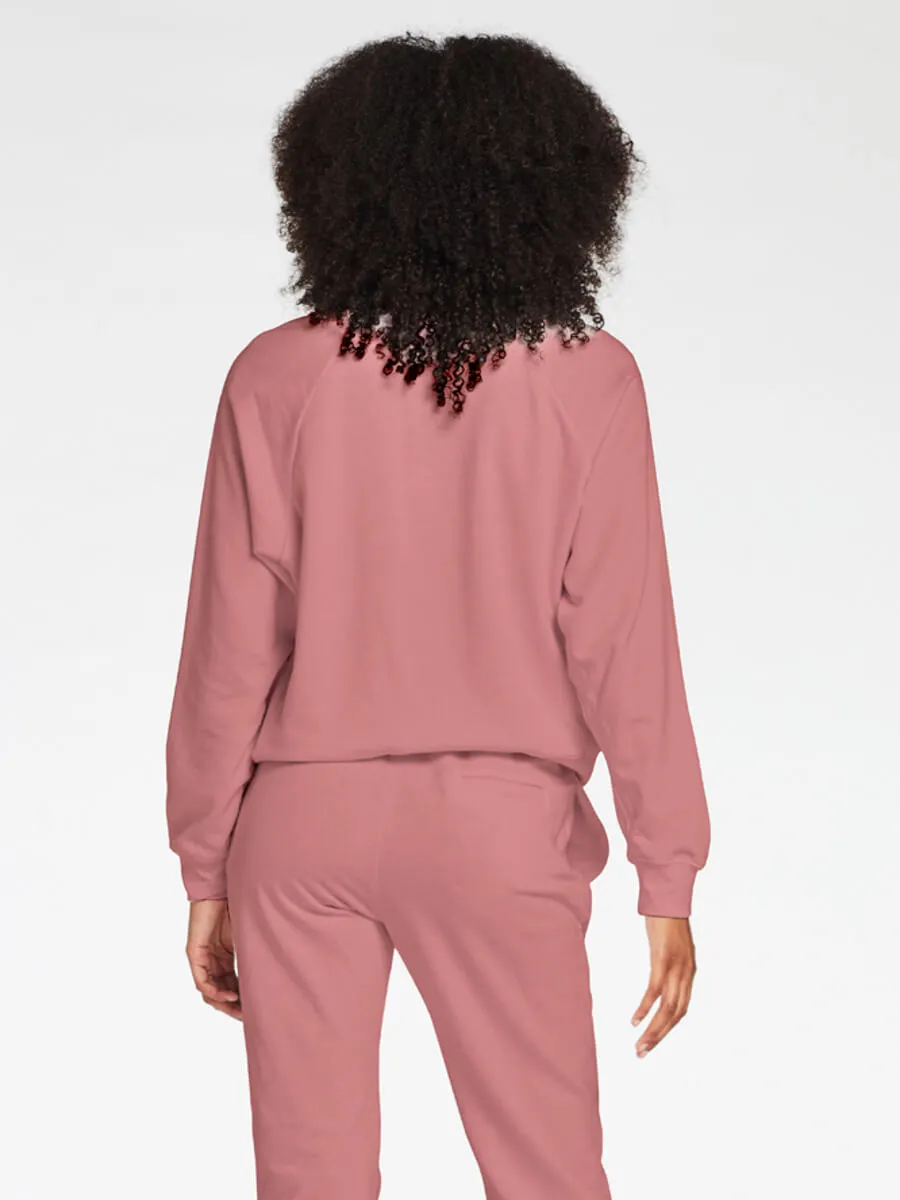 Cora Fleece Top in EcoSoft Sunkissed