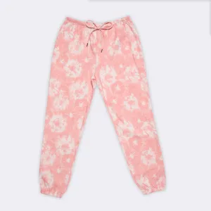 Coral Blush Tie Dye Lounge Jogger