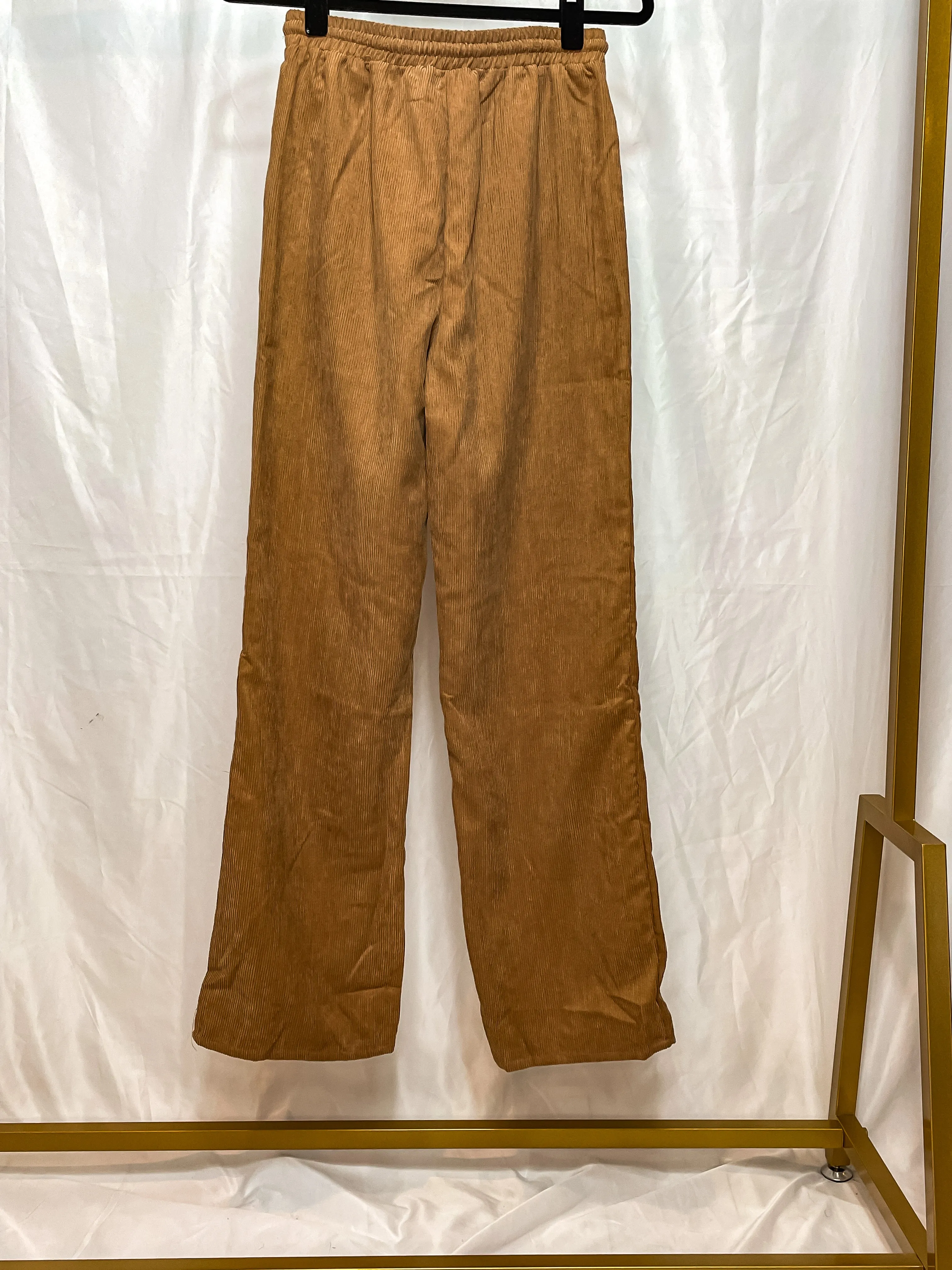 Corduroy Drawstring Pants | Final Sale