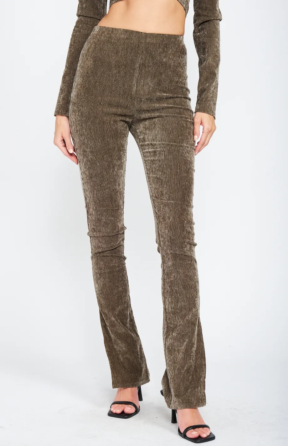 Corduroy Flare Leggings
