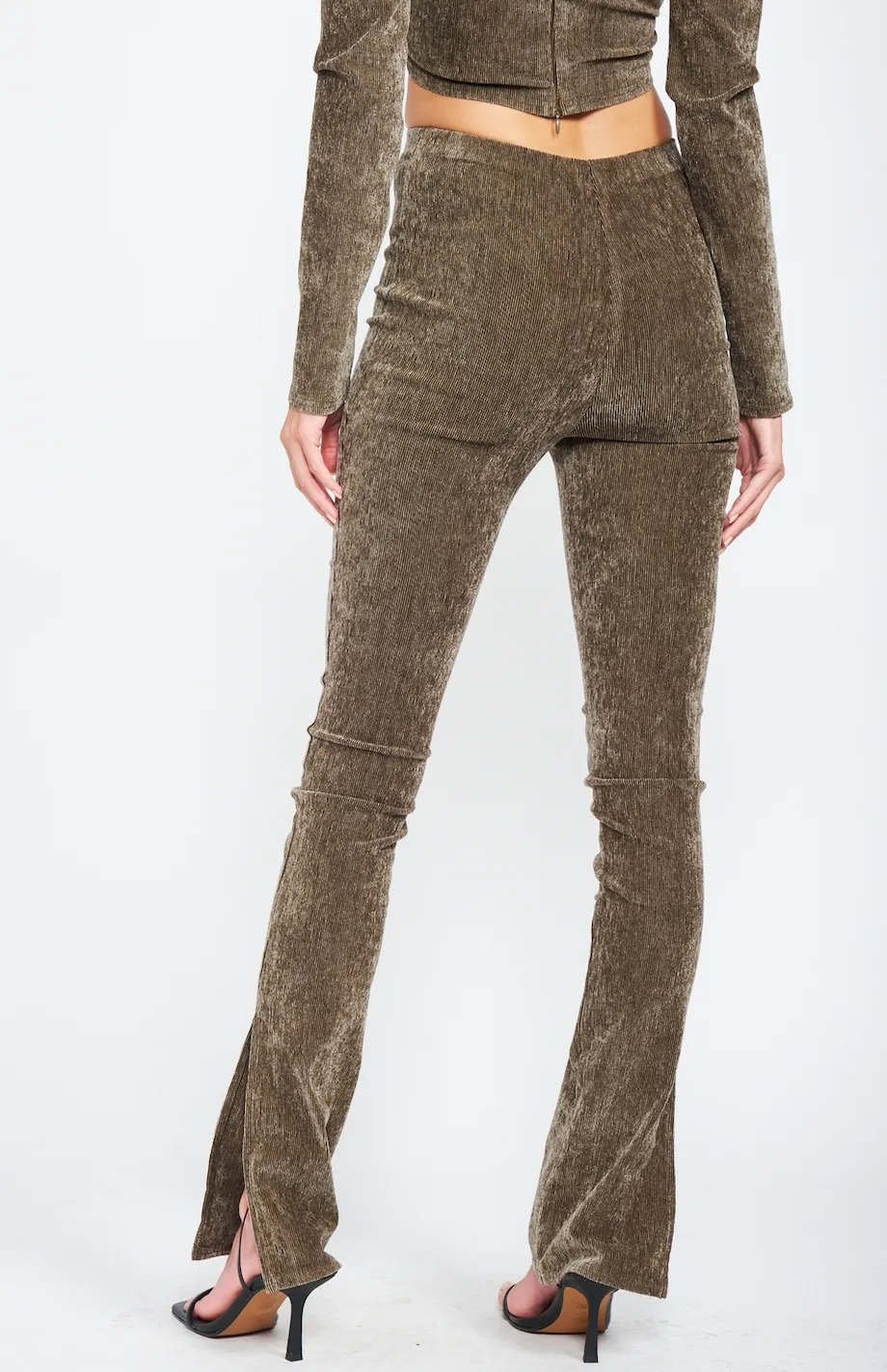 Corduroy Flare Leggings