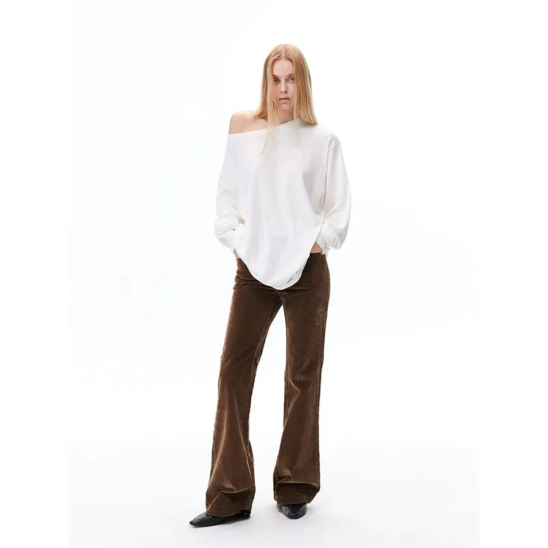 Corduroy Flare Pants