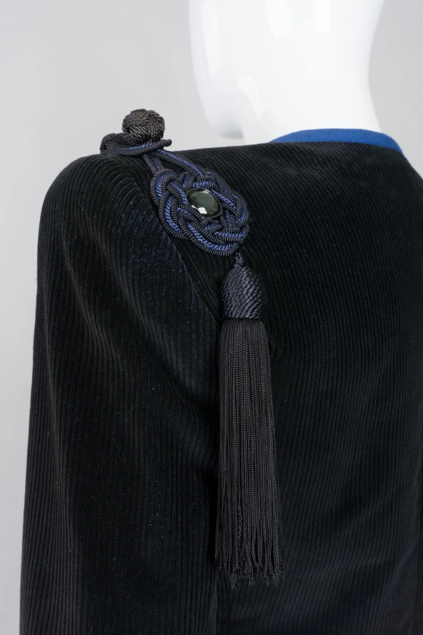 Corduroy Tassel Jacket