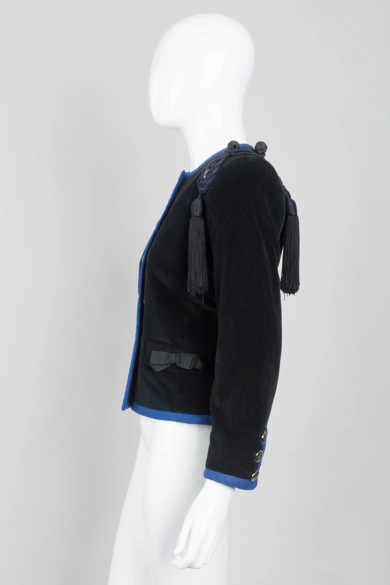 Corduroy Tassel Jacket